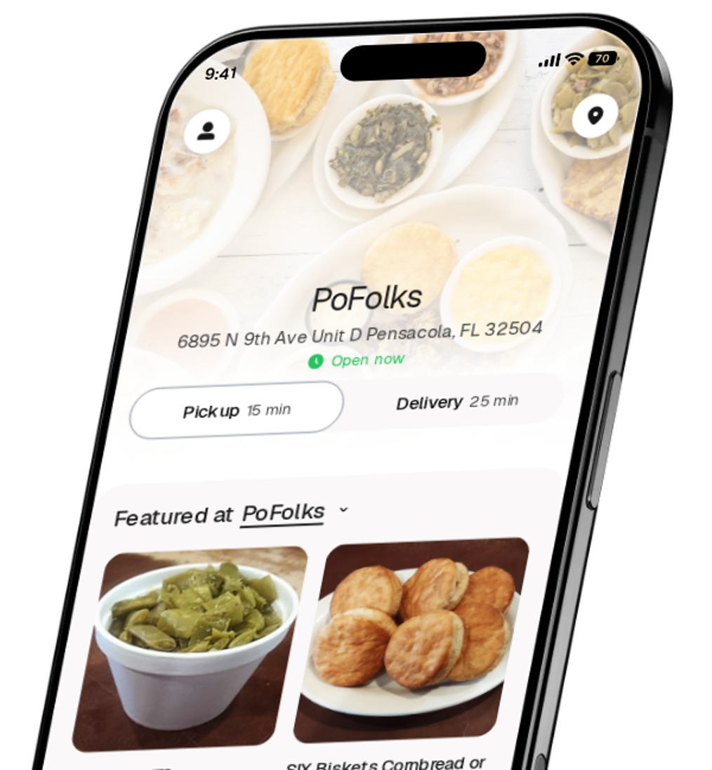 PoFolks app preview