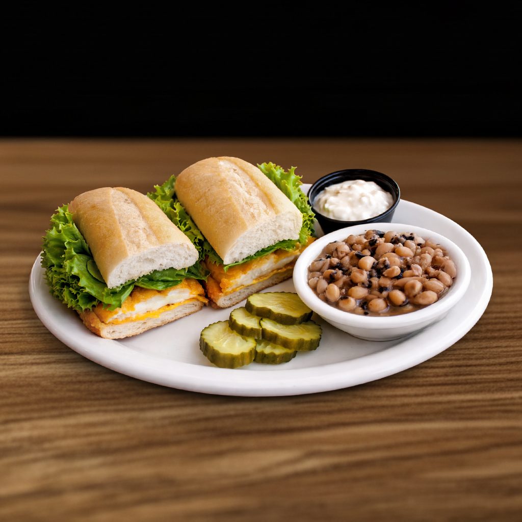 Whitefish Fee-Lay Samwich.